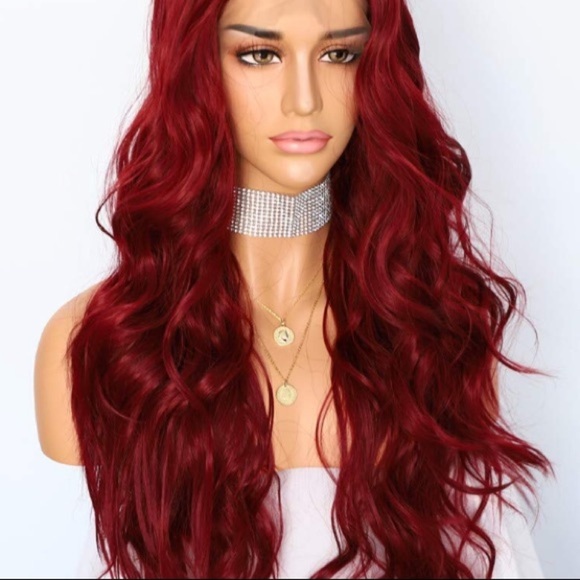 ❤️ ? 24” RED WAVY  LACE FRONT WIG? *NWT*
?? main image 6